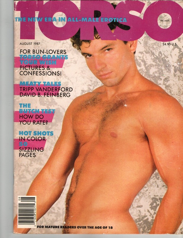 Vintage Rare Magazine    TORSO    August 1987