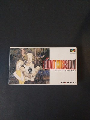 FRONT MISSION Super Famicom SFC Japanisch Aus Japan Gebraucht Komplett