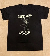 HOT! Goldfinger band Black Cotton unisex S to 5XL Shirt AD233