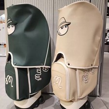 Malbon Golf Caddy Bag Pull-along Case With Wheels