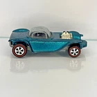 🔥Hot Wheels Redline BEATNIK BANDIT  - AQUA - U.S.  Nice Example ORIG. 16 🔥