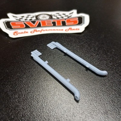 1/32 Scale 3D Resin Vintage Side Pipe Set Custom Model