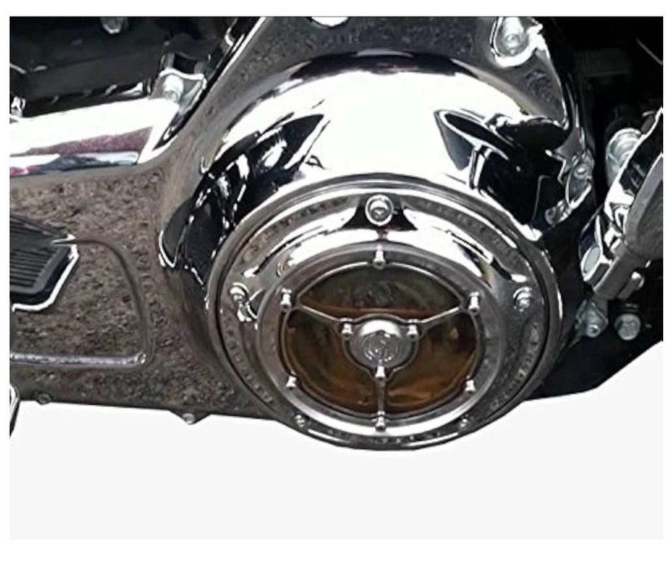 RSD Clarity Derby Cover - Chrome 0177-2007-CH - Image 2 of 2