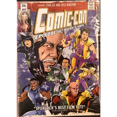 Comic-Con Episode IV: A Fan's Hope NEW (DVD, Widescreen) Stan Lee Joss Whedon