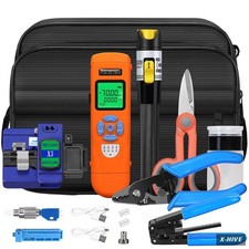 Multi Testers 1 Fiber Optic Termination Tool Kit Equipped Rechargeable Optical