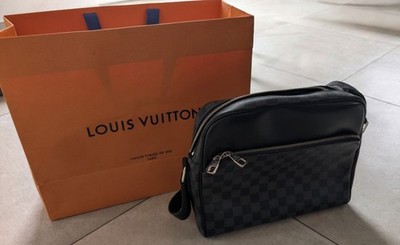 Louis Vuitton N41408 Damier Graphite Dayton PM Original Tasche