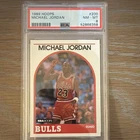 1989-90 NBA Hoops Michael Jordan #200 Chicago Bulls PSA 8 Base Basketball Card