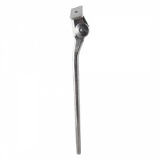Greenfield Alloy Center Mount Kickstand 285mm - Durable Silver Bike Stand