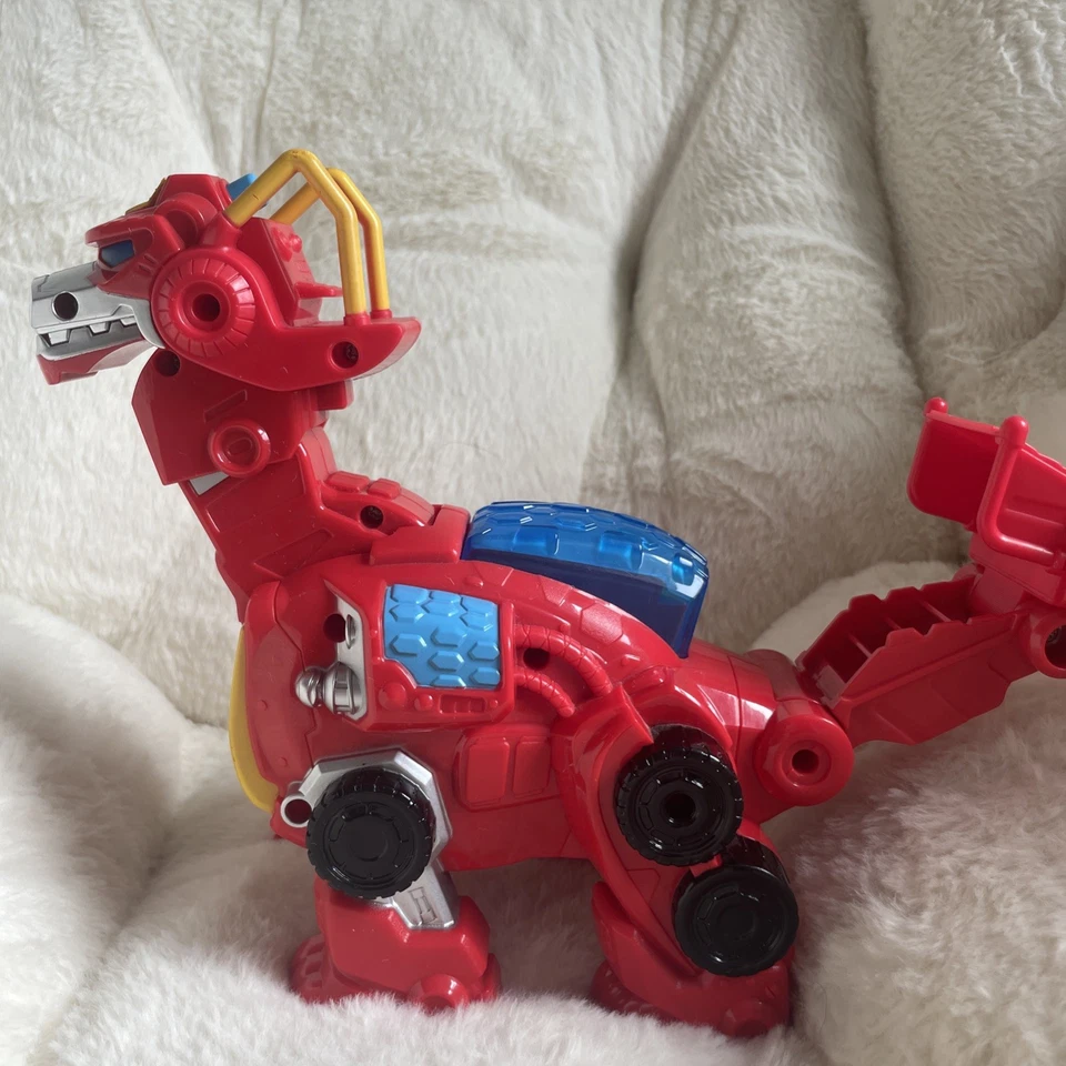 Transformers Rescue Bots Toy Heatwave The Rescue Dinobot With Sounds - Image 3 of 4