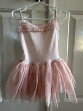 Bloch Girls Pink Ballet Leotard/ Ballet Dress Size 4-6yrs Old
