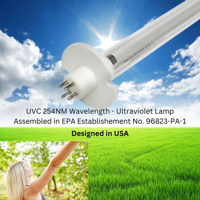 TUVL-215 TUVL-200-E 17W Fresh-Aire Equivalent Lamp 15'' 2 Year | no key hole
