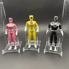 Power Rangers 4” Figures 1995 Saban Lot Of 3 Black Pink  Yellow Vintage