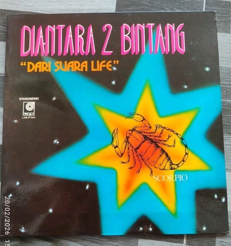 DI ANTARA 2 BINTANG Malay Hits song 70s Funk Pop Soul Compilation Lp gf HEAR