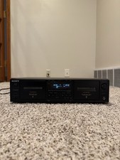 Sony TC-WE475 Dual Cassette Tape Deck Dolby HX Pro High Quality Audio Player