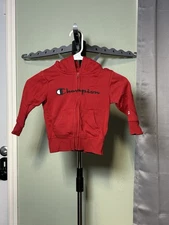Champions Kids Red Jacket Zip Up Size 2t
