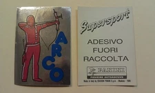 Archery Arco BOW Foil 1986 Panini Supersport Italian Sticker RARE Oddball