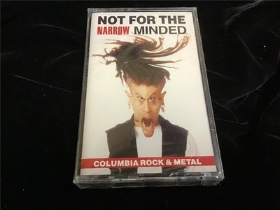 Cassette Tape Not For The Narrow Minded Columbia Rock & Metal SEALED Var.Artists