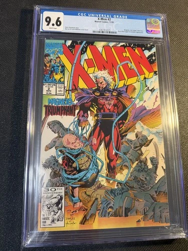 X-Men #2 Marvel Comics, 11/91 CGC Graded 9.6 - White Pages - Magneto