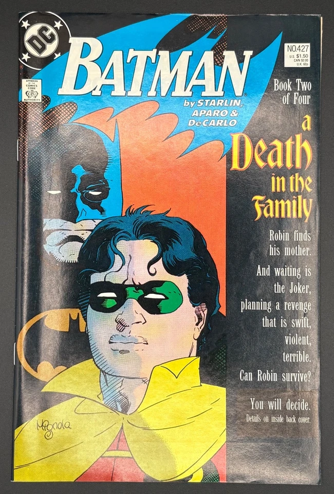 Batman #426 - 429: A Death in the Family Parts 1-4 FN/VF - Image 3 of 4