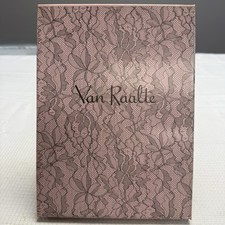 3 Vtg 50s Van Raalte Nines Drama 8.5P Nylon Stockings Seams New Box Thigh High