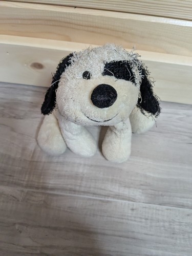 Ganz Webkinz black & white cheeky dog puppy no code Stuffed Animal - Picture 1 of 8