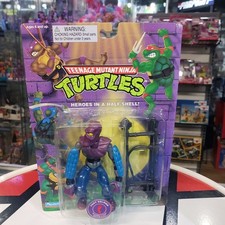 Vintage TMNT 1995 FOOT SOLDIER 82 Back New On Card MOC R