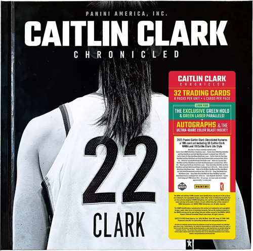 2025 Panini Caitlin Clark Chronicled - Pick Your Card!! Updated 2/14/26!!!!