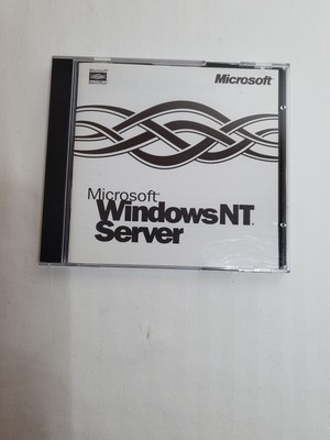 Microsoft Windows NT Server 1996 - 2x CD-ROM mit Key - retro vintage