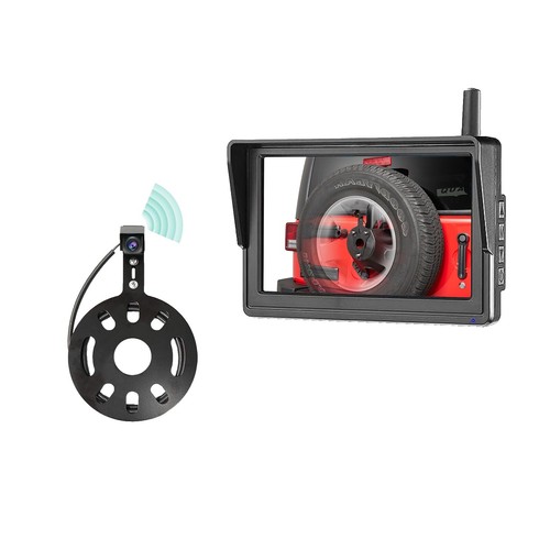 Dash Cam Jeep Jl Rubicon Front View Camera RED Wolf Front View