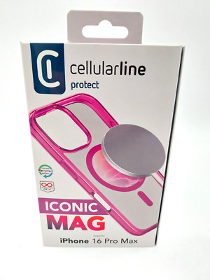 CellularLine Iconic MAG MagSafe Case für Apple iPhone 16 Pro Max #KT4586MÜ