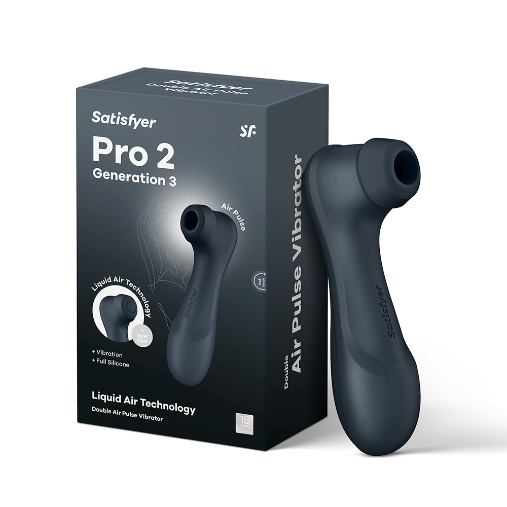 Satisfyer Pro 2 Gen 3 Clitoral Stimulator Vibrator with Liquid Air Technology