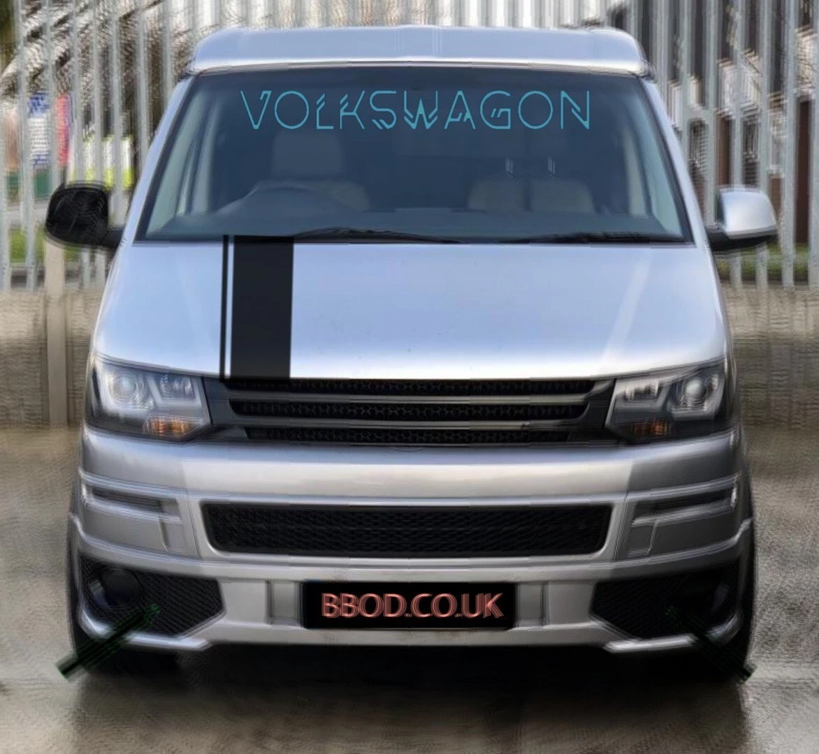 Vw t5 windscreen sun strip deals