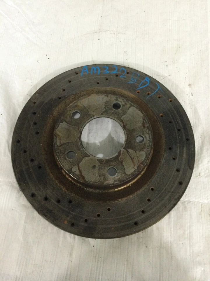 Disco rotor de freio dianteiro direito Nissan Rogue 2015 fabricante de equipamento original - Imagem 2 de 4