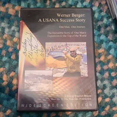 Werner Berger: A USANA Success Story DVD VIDEO MOVIE Journey top Mount Everest 