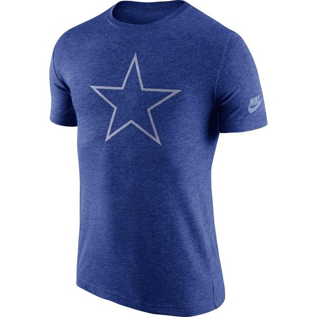 Nike Dallas Cowboys NFL Football HISTORIC Logo Royal Blue T-shirt Men Small for sale online | eBay