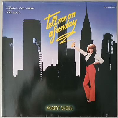 Marti Webb   ''Tell Me On A Sunday'' (Polydor   2383 570)