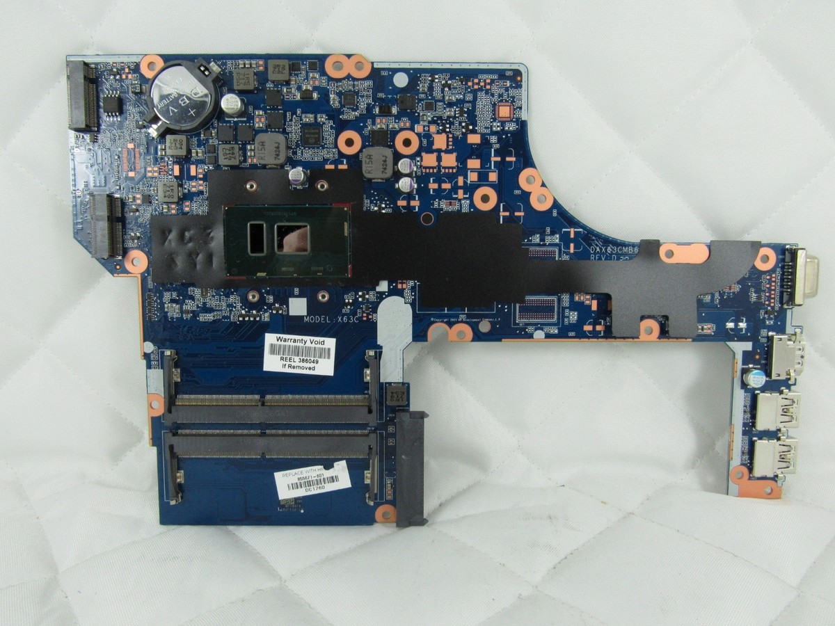 Carte Mère HP ProBook 450 G3 – I3-6100U – DDR4 – DAX63CMB6D1 – Occasion
