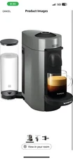 Nespresso VertuoPlus Espresso & Coffee Machine, Gray