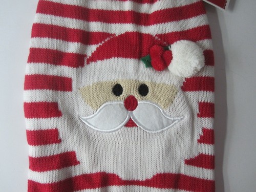SimplyDog Dog Sweater Santa Claus XX Small, Extra Small, Small or Medium New - Picture 2 of 4