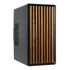 W4U-03 Micro-ATX Wood-Tower Gehäuse Case Min...