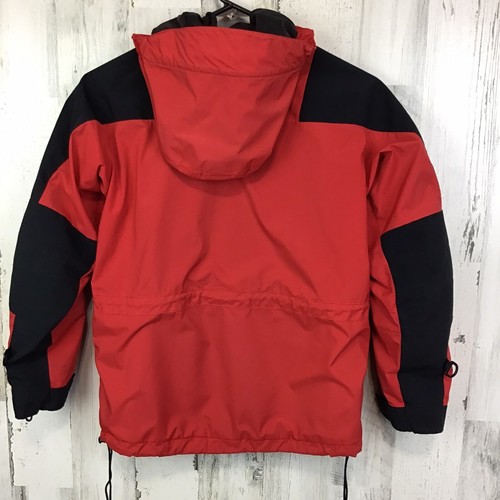 THE NORTH FACE Jacket Kids’ Size Small HydroSeal Red Black Ski Parka Hooded Coat - Picture 3 of 14