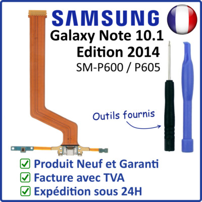 Samsung Galaxy Note 10.1 2014 SM-P600 Charging Flex Connector Tablecloth Dock