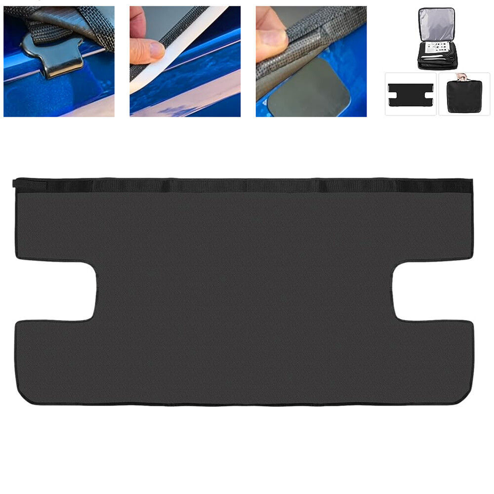 Cargo Cover Tonneau Cover Fit for 2018-2022 Jeep Wrangler JL Unlimited 4-Door -