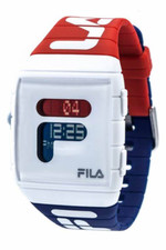 Montre Sport Fila 💙🤍❤️ Élégance Digitale pour Tous Vos Looks Actifs ⏱️