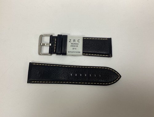 Bracelet De Montre ZRC Cuir Taureau Marron 26mm De Large - Neuf Avec Étiquettes