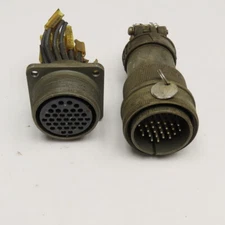 Veam 9430 TLC2Q28-15S 35 Position Male Female Panel Mount Circular Connector