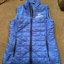 Cutter & Buck Puffer Vest Womens M Excellent Condition Dragonfly Therapeutics 