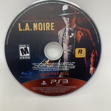 L.A. Noire (PlayStation 3, 2011) Greatest Hits DISC ONLY