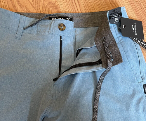 O'NEILL Board Shorts Men's Size 30 Reserve Heather Hybrid Blue Hyper Dry $52 - Picture 2 of 6