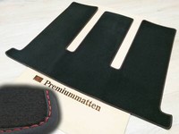 Kofferraum Teppich Matte Passend VW T6 Multivan Velours FußMatte Rot Hinten Inne